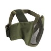 V10 Half Face Steel Mesh Breathable Protective Face Guard Competition