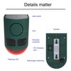 QXMH Solar Outdoor Motion Sensor Alarm-112db Motion Detector Alarm Light,Alarm