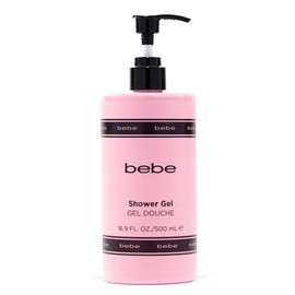 bebe Silver Gel de ducha – Gel corporal hidratante para mujeres con mango, nardo y peonía amarilla – Hidrata y suaviza la piel – 500 ml