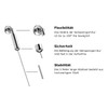 Rope Tension Set for Wall or Ceiling Mounting Length: 5