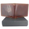 Fregery® Leather Wallet Chain Gift Box Men with RFID Protection