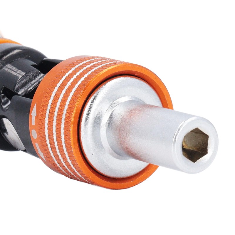 Ratchet Screwdriver, 10 in 1 MultiBit Combination Adjustable Angled, Precision