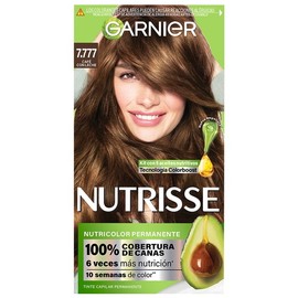Tinte para cabello Garnier Nutrisse 7.777 café con leche