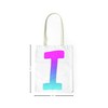 Le Jardin du Lin Bedruckte Einkaufstasche, Tasche, Faltbar, Stofftasche mit