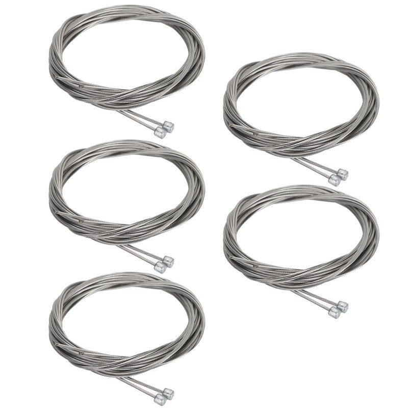 10Pcs Bike Shifter Cable Stainless Steel Rustproof Bicycle Gear Cable
