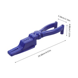 TEHAUX Nail Fixing with Hammering Function Ergonomic Design for Easy Use Durable Plastic Construction for Projects and Home Repairs Holds Nails Securely