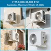Heavy Duty Mini Split Wall Mounting Bracket Outside,Stainless Steel AC