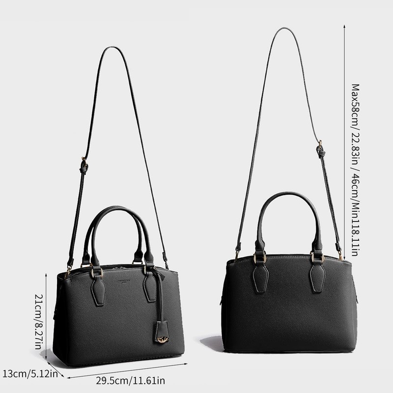 David Jones - Women's handbag - PU leather tote bag