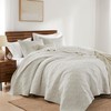 WDCOZY WDCOZY Beige 100% Cotton Oversized California King Size Quilt