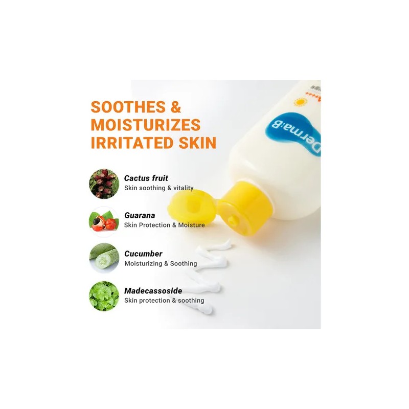 Derma:B Everyday Sun Block Spf50+ Pa++++ Rostro Y Cuerpo