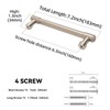 BUKOBYHE 10 Pack 6-1/4 Inch(160mm) Cabinet Pulls Champagne Bronze Kitchen