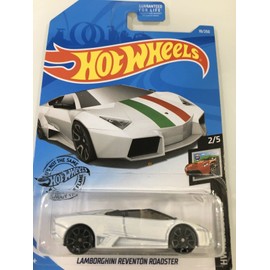 DieCast Hot Wheels Lamborghinis Reventon Roadster (White), HW Roadsters 2/5
