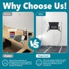 DITKOK Magnetic Booth Box, Double Compartment Cabinet with Two Spray