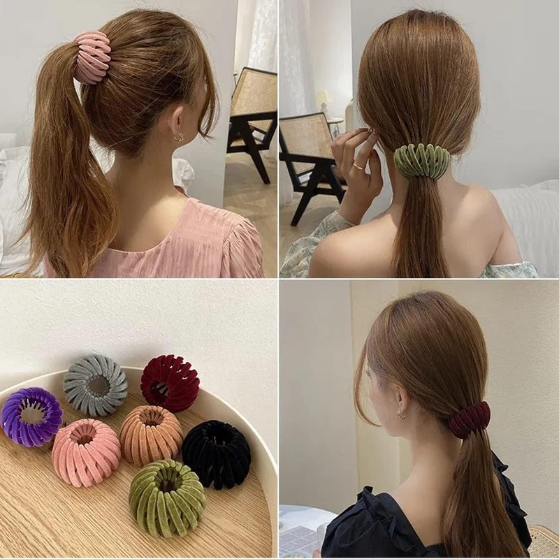 WADY Pinzas para el Pelo con Forma de Nido de