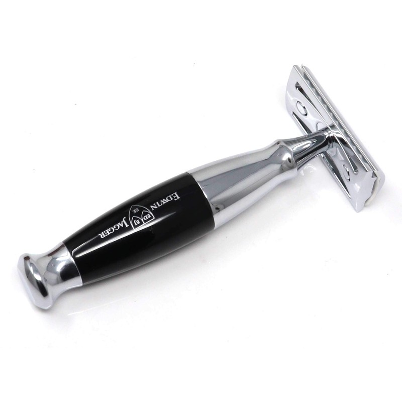 Edwin Jagger 36 Series Classic Safety Razor with Ebony Imitation