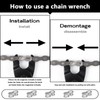 XIAQICA Chain Riveter Bicycle Chain Tool with Bicycle Cleaning Brush