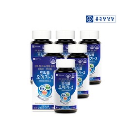 Chong Kun Dang Health Triple Omega 3 6 bottles (12 months supply) / Multivitamin + Mineral / 종근당건강  트리플 오메가3 6병(12개월분) /멀티비타민+미네랄