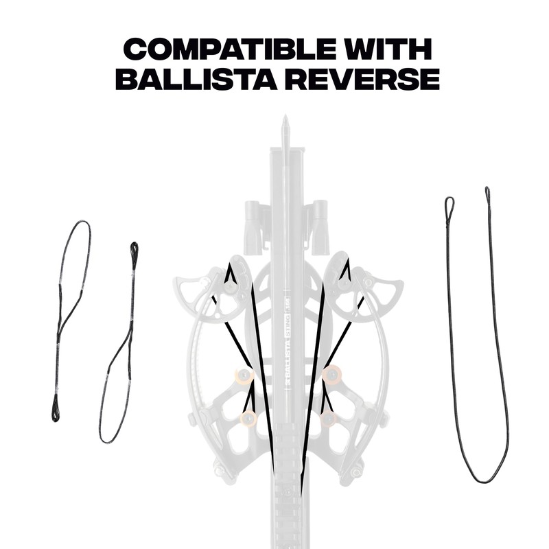 BALLISTA BAT Reverse Crossbow String and Cables Replacement Set