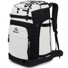 SEMSTY Ski Boot Bag, 55L Waterproof Snowboard & Ski Boots