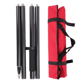 Fancyall Aluminum GPS Pole, 6.6FT Surveying Prism Pole, 4 Sections GPS Rover Rod, 2M Prism Pole for Land Surveying, Yellow