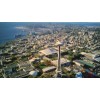 THE PACIFIC NORTHWEST BRIGHT AIR VIEW PHOTO POST CARD OVER