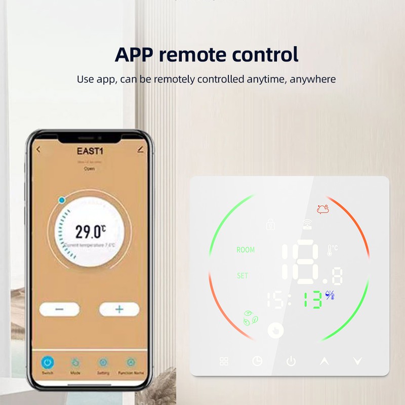 Smart Tuya WiFi Thermostat for Home 3A Water Heating Weekly