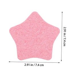 minkissy 25pcs Facial Cleansing Makeup Remover Cotton Face Cleansing Wipes Facial Cleansing Wipes Facial Masks Cotton Pad Makeup Remover Pad Cotton Wipes Facial Pads Pink Wood Pulp Cotton