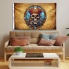 Pirate Flag – Jolly Roger Flag with Pirate Map Map