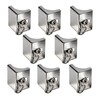 LCMLA Curtain Track End Caps Quiet Curtain Rail Stop Replacement