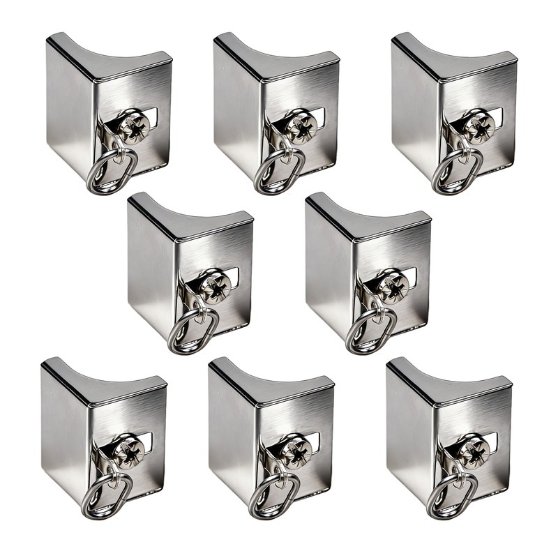 LCMLA Curtain Track End Caps Quiet Curtain Rail Stop Replacement