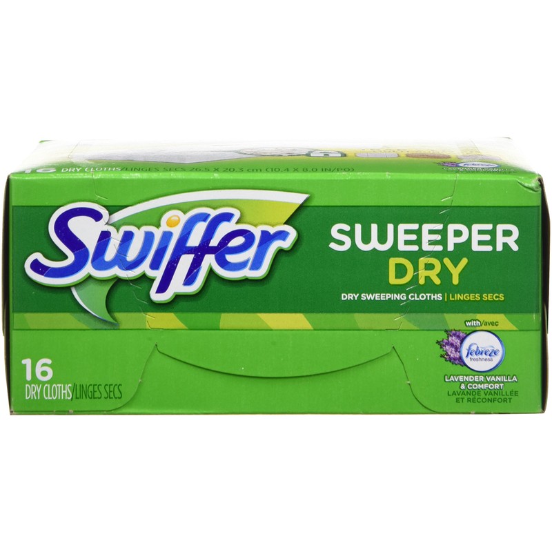 Swiffer Sweeper Dry Sweeping Pad Refills, Febreze Lavender Vanilla and