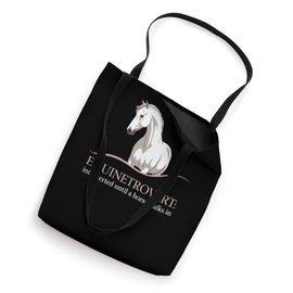 Horseback Riding Life for Horse Rider and Horse Lover Tote Bag