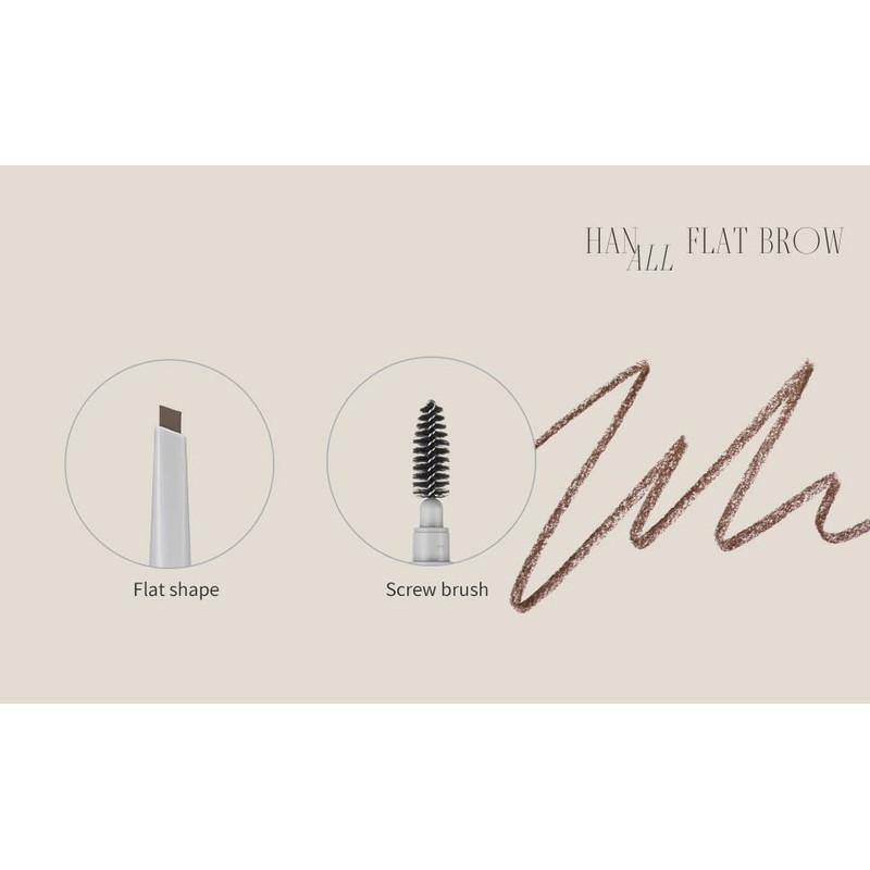 rom&nd Han All Flat Brow, w2, Mild Woody