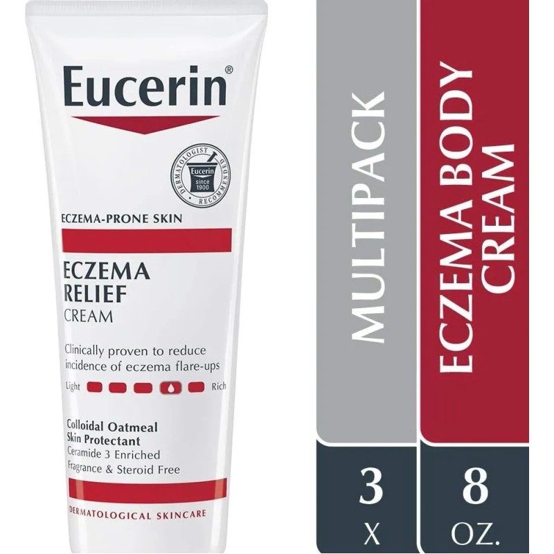 Eucerin Crema De Cuerpo Para Ezcema 8.0 Oz