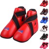 MAR | Red Martial Arts Foot Protector for Karate, Kickboxing,