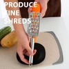 Armo® 2 Pack Stainless Steel Vegetable Grater Cheese Slicer Kitchen