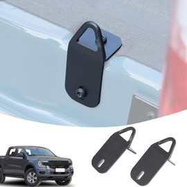 Lcojicep Tailgate Tie Down Anchor Bed Cleat Compatible with Ford Maverick 2022-2025 Truck Tailgate Bed Tie Down Anchors Rings Trailers Hook Cargo Bolt Pickups Load Anchor External Accessories