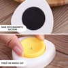PLLDVEFD 2-Piece Egg Hole Puncher, Creative Egg Driller, Simple Plastic
