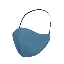 Isabella's Clearly Handmade Adjustable Face Mask, Organic Denim Fabric (3 Filters Included)