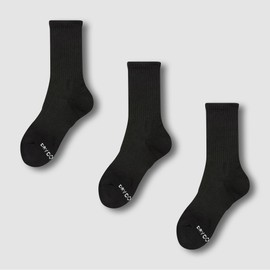 JAJU [JAJU] Women's Active Support Long Socks, 3 Pairs (Choose 1 of 2 Types)