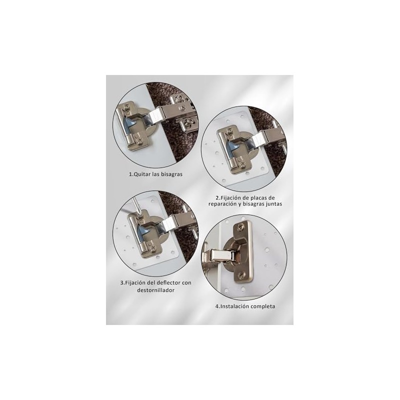 HASTHIP® 2 Pcs Protector de Bisagra de Puerta de Silicona,