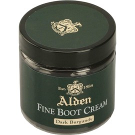 ALDEN SHOE CREAM 2. BURGUNDY Onesize, red (burgundy)