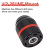 Fafeicy Portabrocas manual sin llave 1/2-20UNF Montaje 2~13 mm Portabrocas
