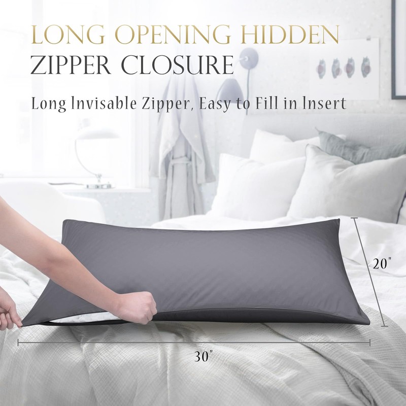 Cooling Side Sleeper Pillow Cases - Curved Rayon Derived from
