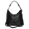 AmbraModa GLX09 Women's Handbag Shoulder Bag Made of Genuine Leather,