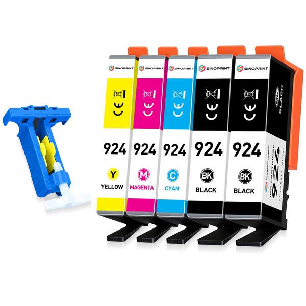 SINOPRINT 924 Cartridges Compatible with HP 924 Printer Cartridges for