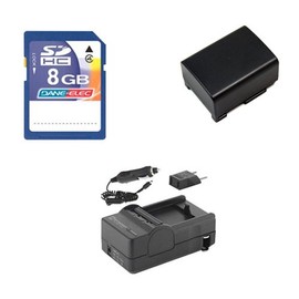 Canon VIXIA HF G20 Camcorder Accessory Kit Includes: SDBP808 Battery, SDM-1503 Charger, KSD48GB Memory Card