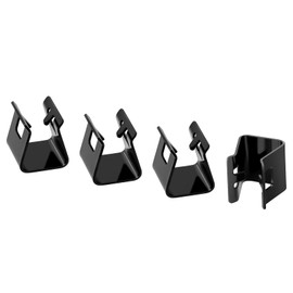 Houoto BP19-001 Magnet Retainer Clip for Most 10 Inch and 12 Inch Electric Trailer Oval Style Brake Magnets - 4 Pac