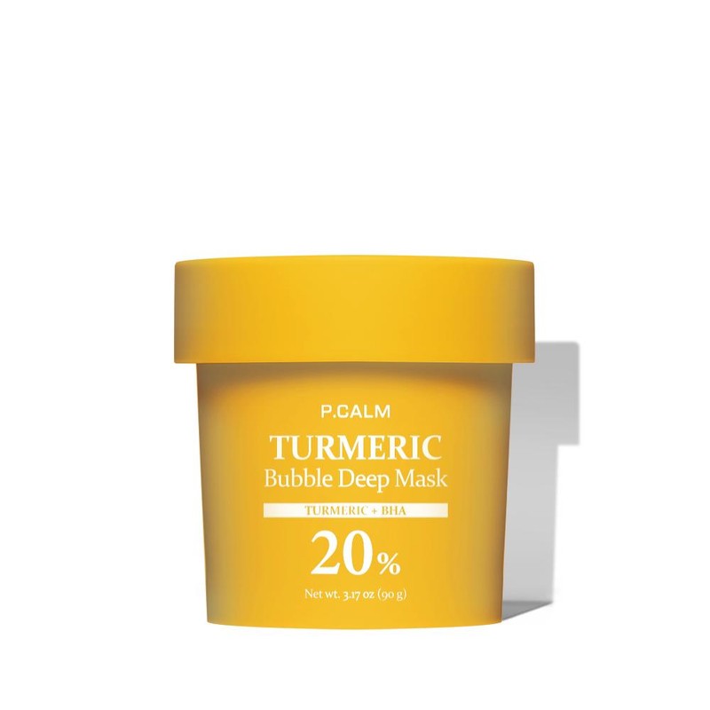 P.CALM Turmeric Bubble Deep Mask 90g - P.CALM Turmeric Bubble