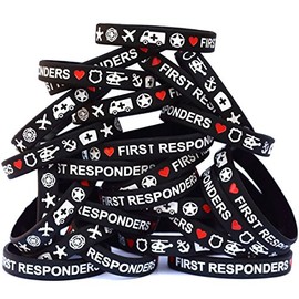 Fifty (50) First Responders Wristbands